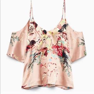 Aritzia floral blouse